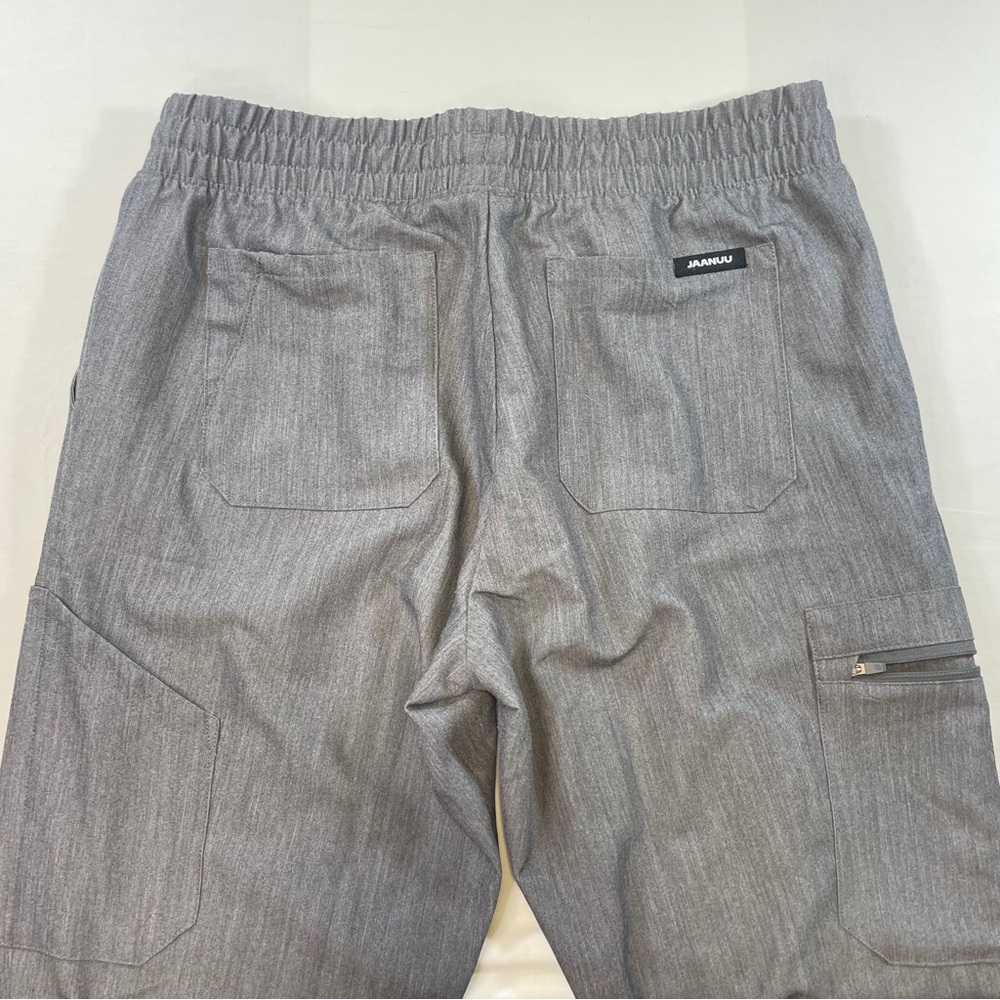 Jaanuu Men's Charcoal Joggers - Picture 5 of 5